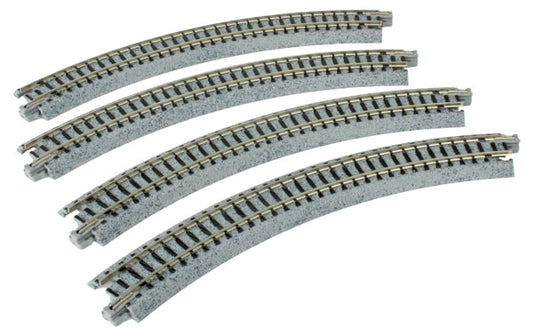 N Scale Kato USA Inc Curved Roadbed Track Section - Unitrack #20-170