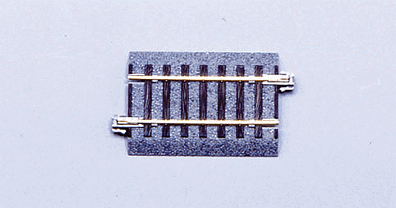 HO Scale Kato USA Inc Straight Roadbed Track Section - Unitrack #2-105