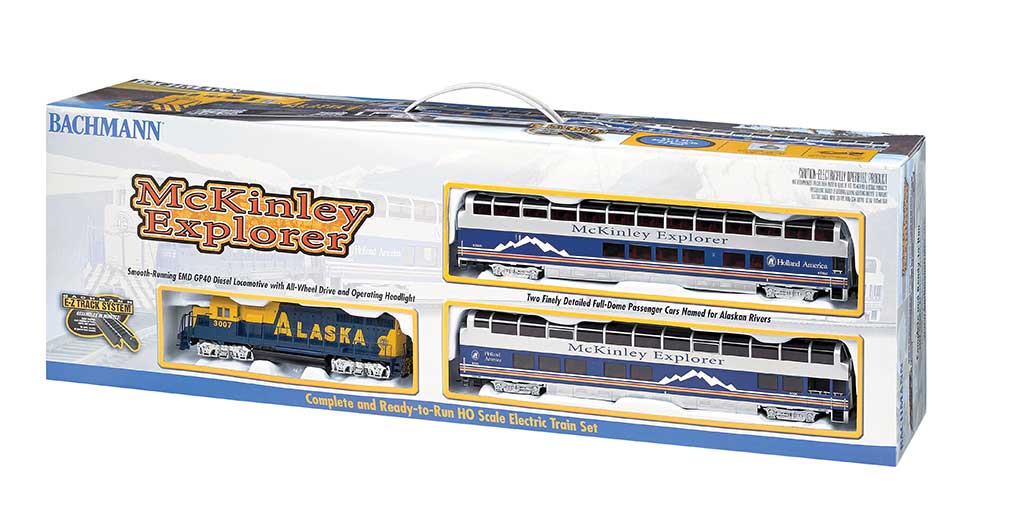 HO Scale Bachmann Industries McKinley Explorer Train Set #00743