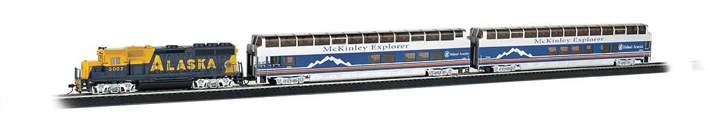 HO Scale Bachmann Industries McKinley Explorer Train Set #00743