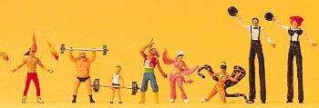 HO Scale Preiser Kg Circus Figures
