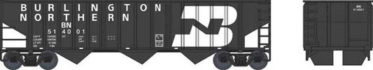 HO Scale Bowser Manufacturing Co. 70-Ton 14-Panel 3-Bay Hopper BN #514023