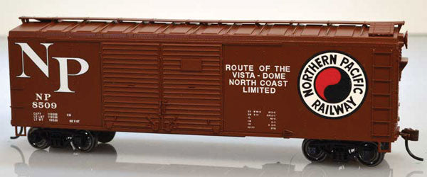 HO Scale Bowser Manufacturing Co. 40' Double-Door Boxcar - Kit #8506