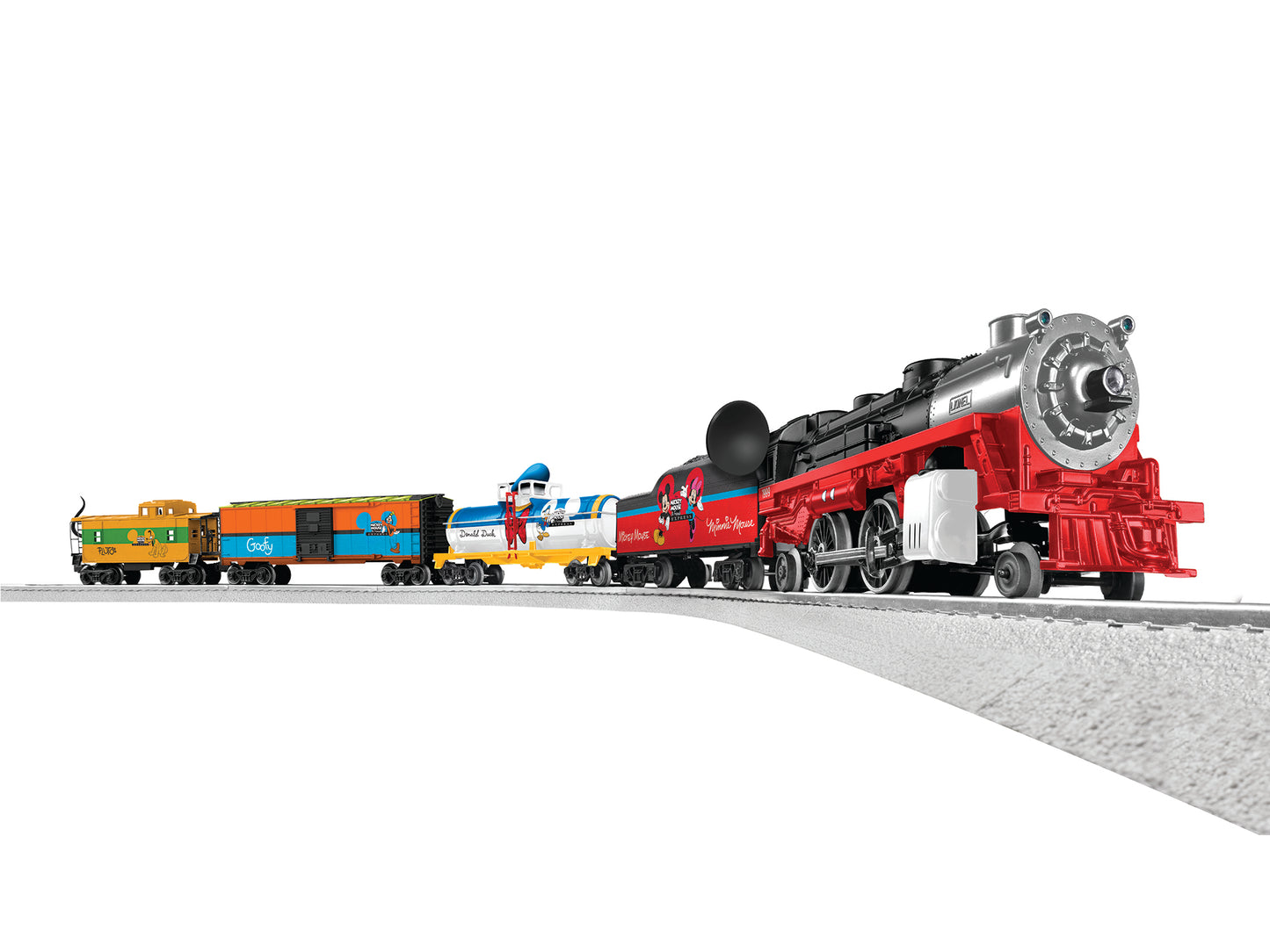 O Scale Lionel MICKEY MOUSE & FRIENDS EXPRESS LIONCHIEF® SET WITH BLUETOOTH