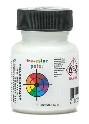 Tru-Color Paint Railroad Color Acrylic Paints - 1oz 29.6mL Weathered White