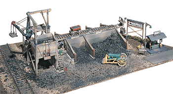 HO Scale Woodland Scenics Trackside Scenes(TM) Otis Coal Complex