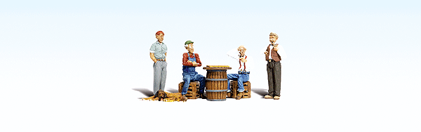 HO Scale Woodland Scenics Checker Players - Scenic Accents(R)