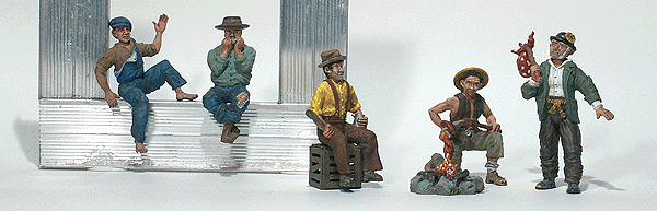 HO Scale Woodland Scenic Hobos