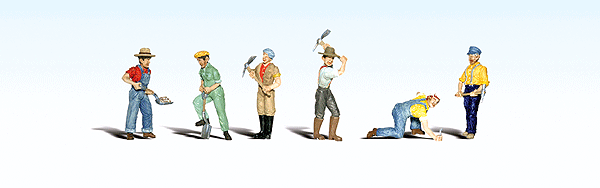 HO Scale Woodland Scenic Track Workers