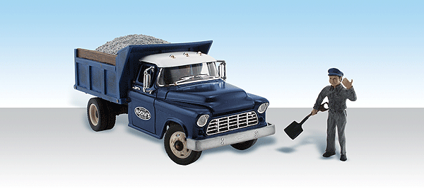 HO Scale Woodland Scenics Rocky's Road Repair