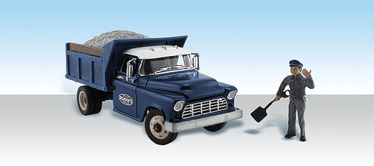 HO Scale Woodland Scenics Rocky's Road Repair