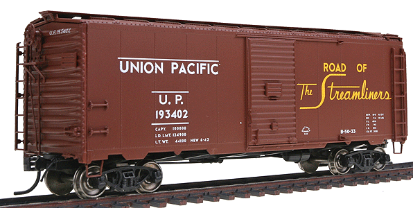 HO Scale Intermountain Railway Company 10'6" Modified 1937 AAR 40' Boxcar - Ready to Run #45815