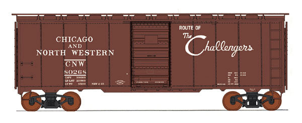 HO Scale Intermountain Railway Company 10'6" Modified 1937 AAR 40' Boxcar - Ready to Run #45816