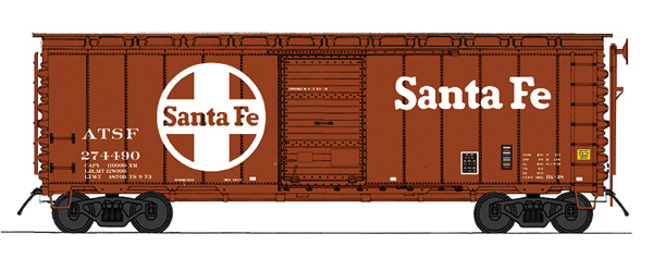 HO Scale Intermountain Railway Company 40' 12-Panel Boxcar - Ready to Run #46023