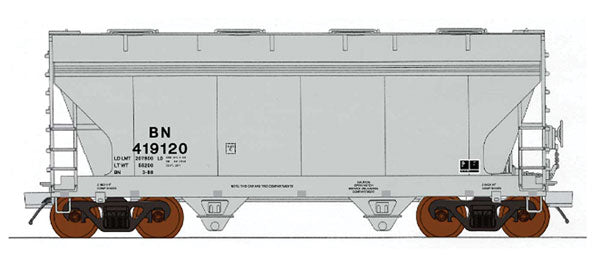 HO Scale Intermountain Railway Company ACF 2-Bay Center-Flow Covered Hopper - Ready to Run # 419197