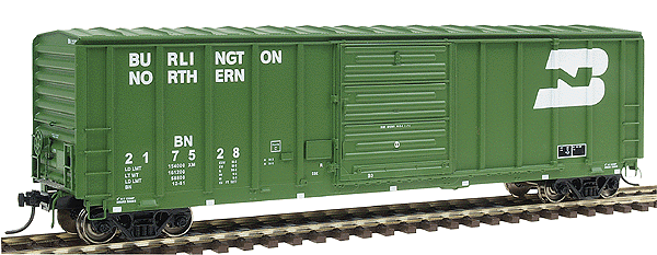 HO Scale Intermountain Railway Company Pullman-Standard 5277 Cu.Ft. Exterior-Post Boxcar - Ready to Run - Pinnacle #47504RR