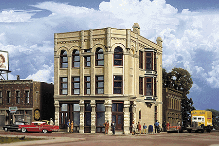 HO Scale Walthers Cornerstone Cornerstone Series(R) Built-ups Water Street Buildings