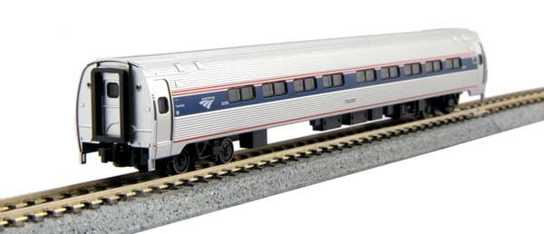 N Scale Kato USA Inc ACS-64 Amfleet Bookcase Train-Only Set - DCC