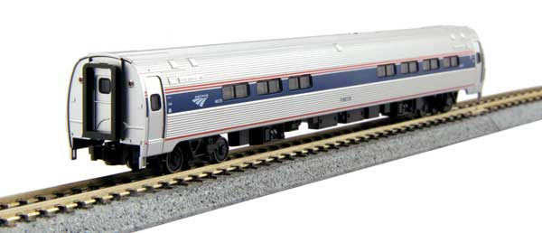 N Scale Kato USA Inc ACS-64 Amfleet Bookcase Train-Only Set - DCC