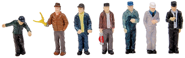HO Scale Walthers SceneMaster Vintage Railroad Workers