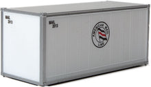 Load image into Gallery viewer, HO Scale Walthers SceneMaster 20&#39; Smooth-Side Container - Ready to Run American Mail Line
