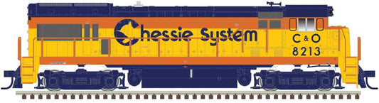 HO Scale Atlas GE U30B Low Nose Phase II No Nose Headlight - LokSound & DCC