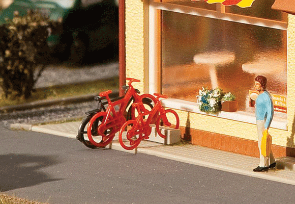 HO Scale Bicycles Faller