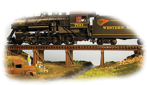 HO Scale Monroe Models Hobo Creek Bridge