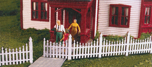 HO Scale Monroe Models Ornate Picket Fence