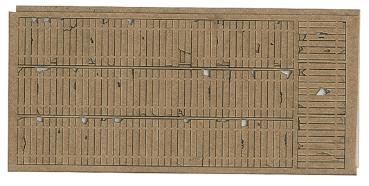 HO Scale Monroe Models Junk Yard Fence