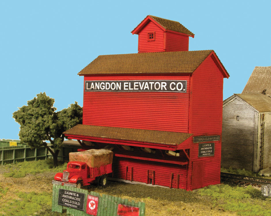 N Scale Monroe Models Langdon Coal Elevator