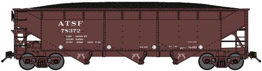 N Scale 70-Ton Offset-Side 3-Bay Hopper w/Load - Ready to Run #74025