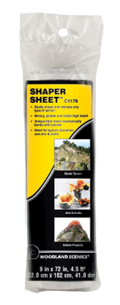 WS Shaper Sheet 9x72" 1178