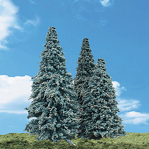Woodland Scenics Woodland Classic Trees(R) Ready Made - Blue Needle