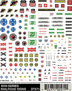 WS N Dry Transfer Signs