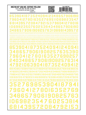 WS Dry Transfer Military Num 749
