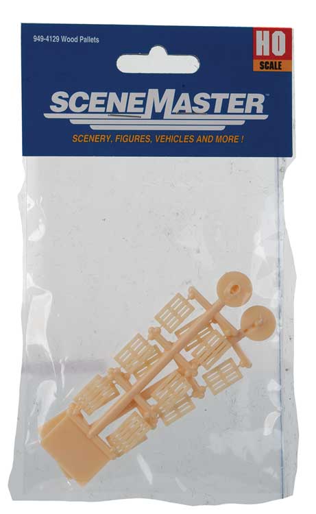 HO Scale Walthers Scene Master Wood Pallets