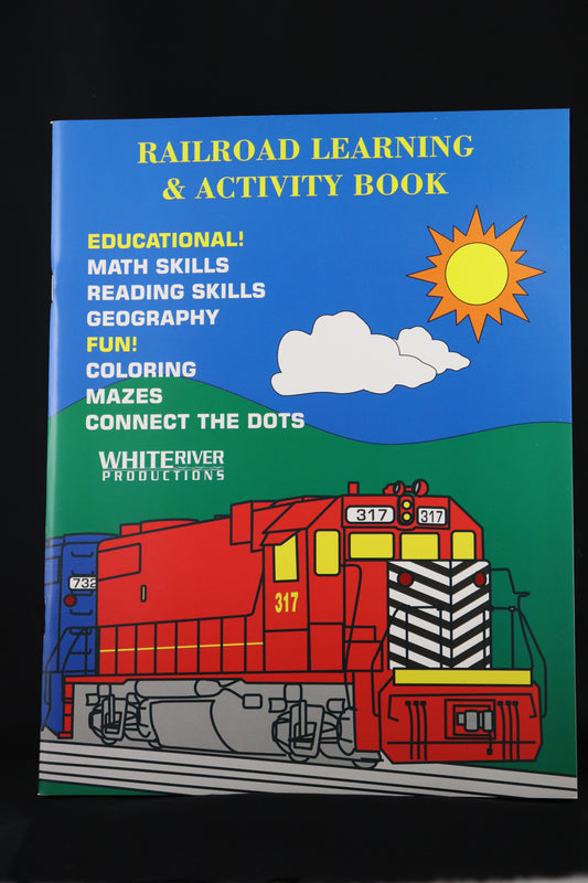 Railroad Learning & Activity Book