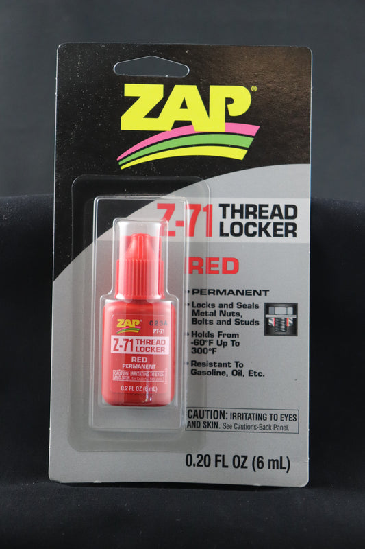 Zap Z-71 Thread Locker Red