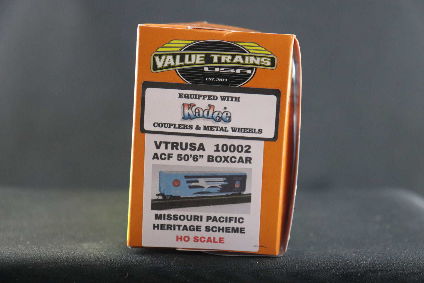 Value Trains MO Pac Heritage Boxcar