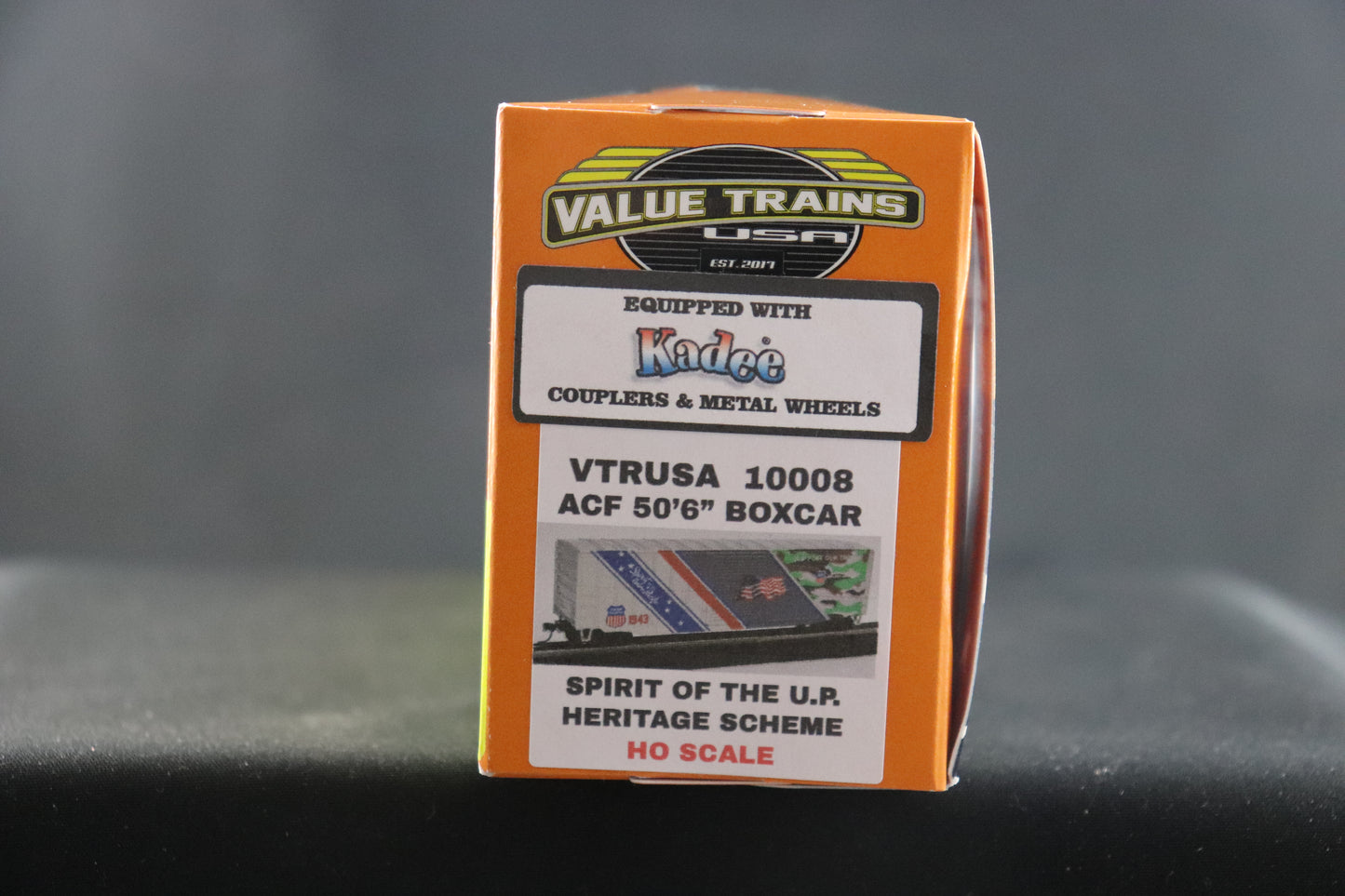 Value Trains Spirit of the Union Pacific Heritage Boxcar
