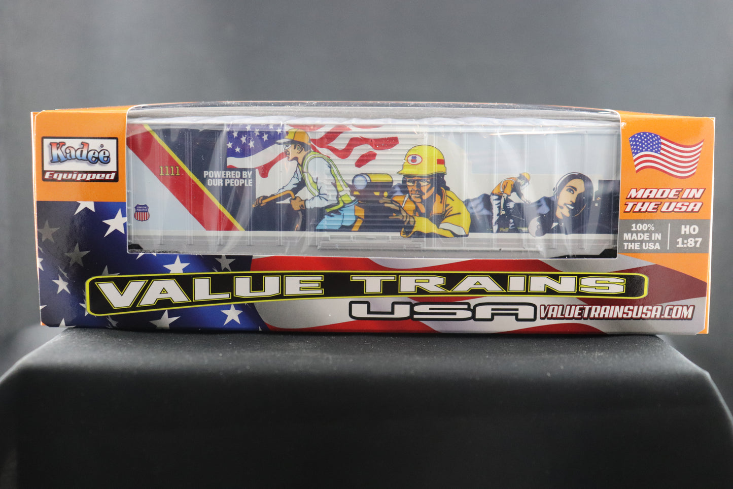 Value Trains Powered By Our People Boxcar
