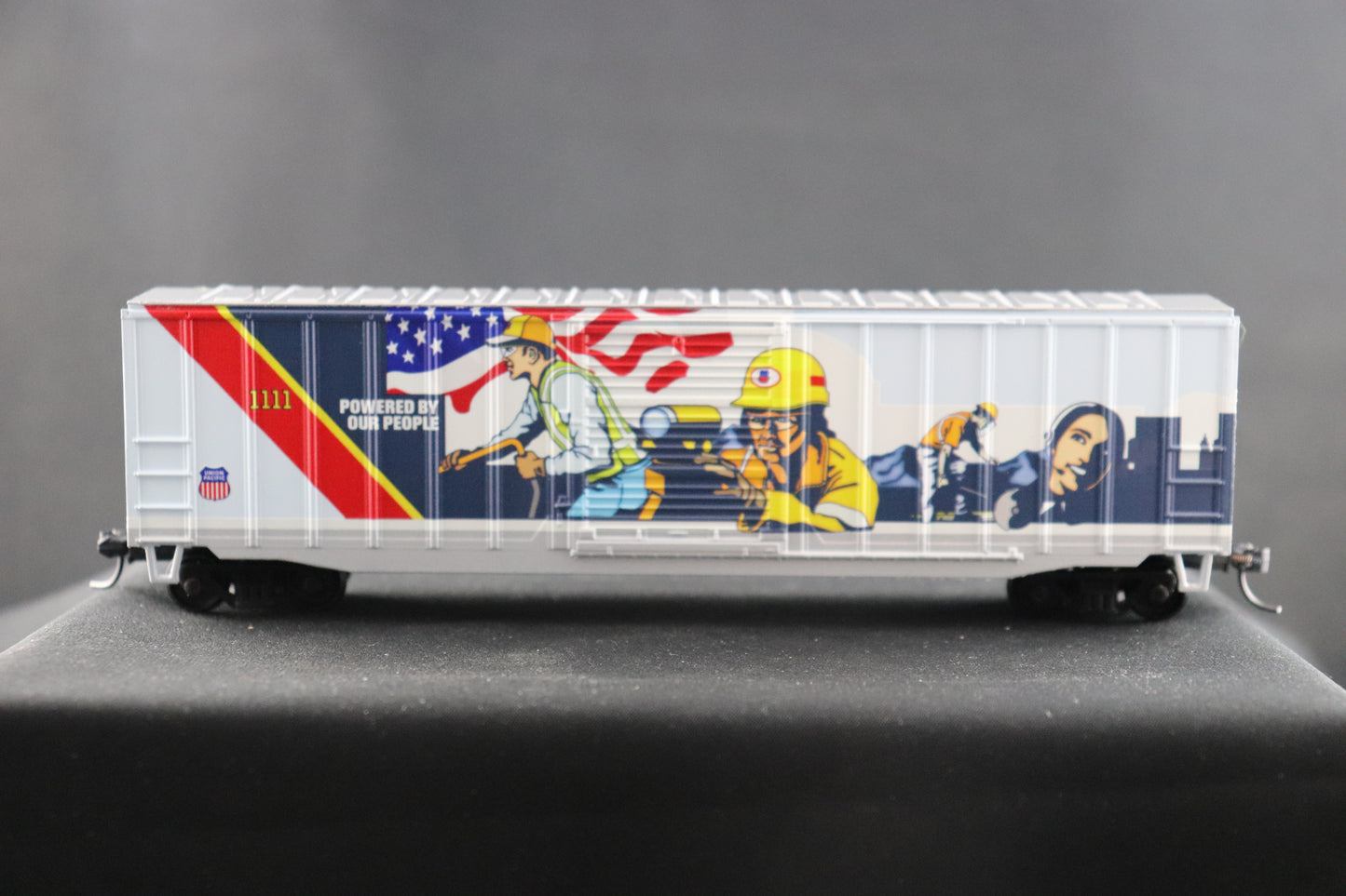 Value Trains Powered By Our People Boxcar