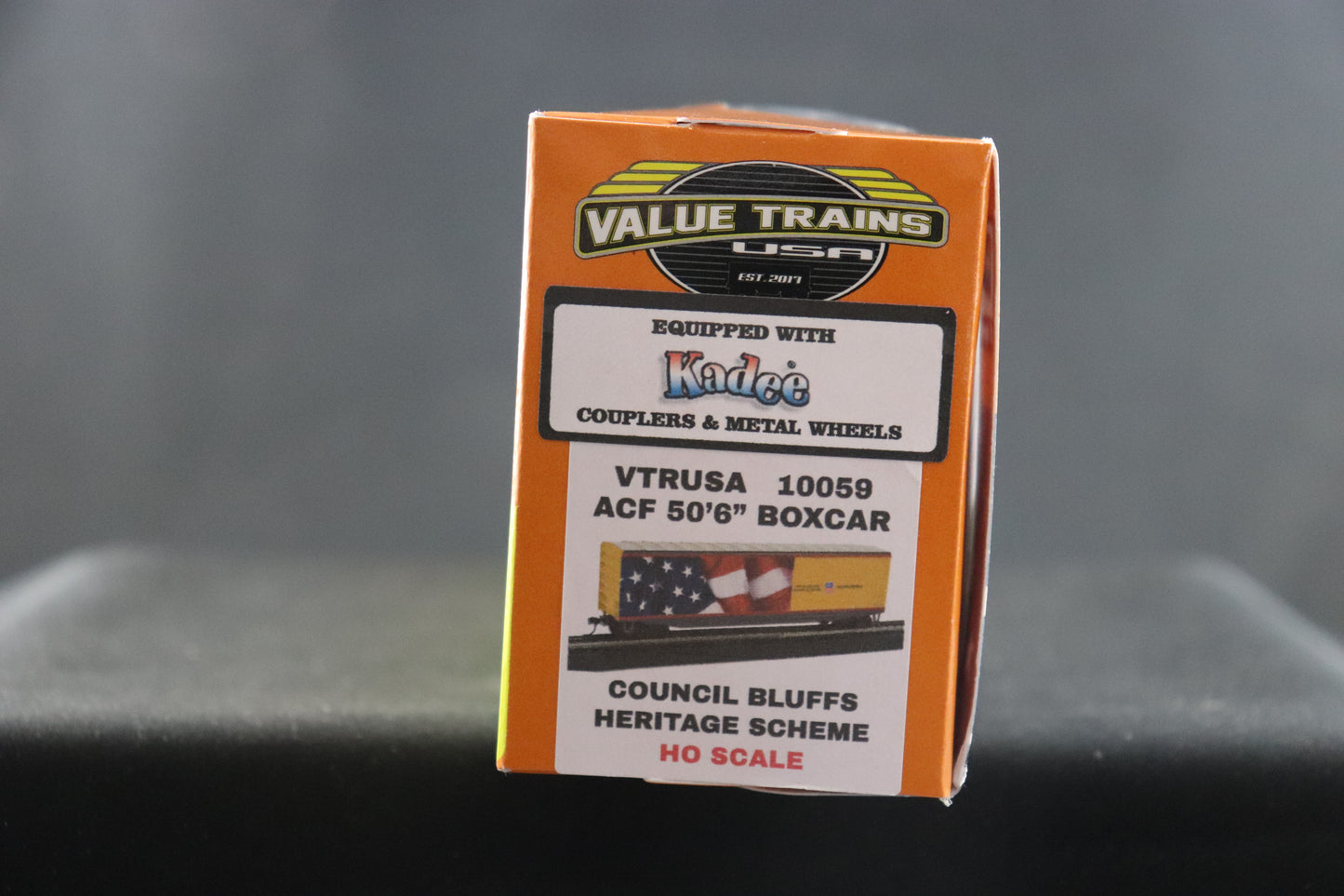 Value Trains Council Bluffs Heritage Boxcar