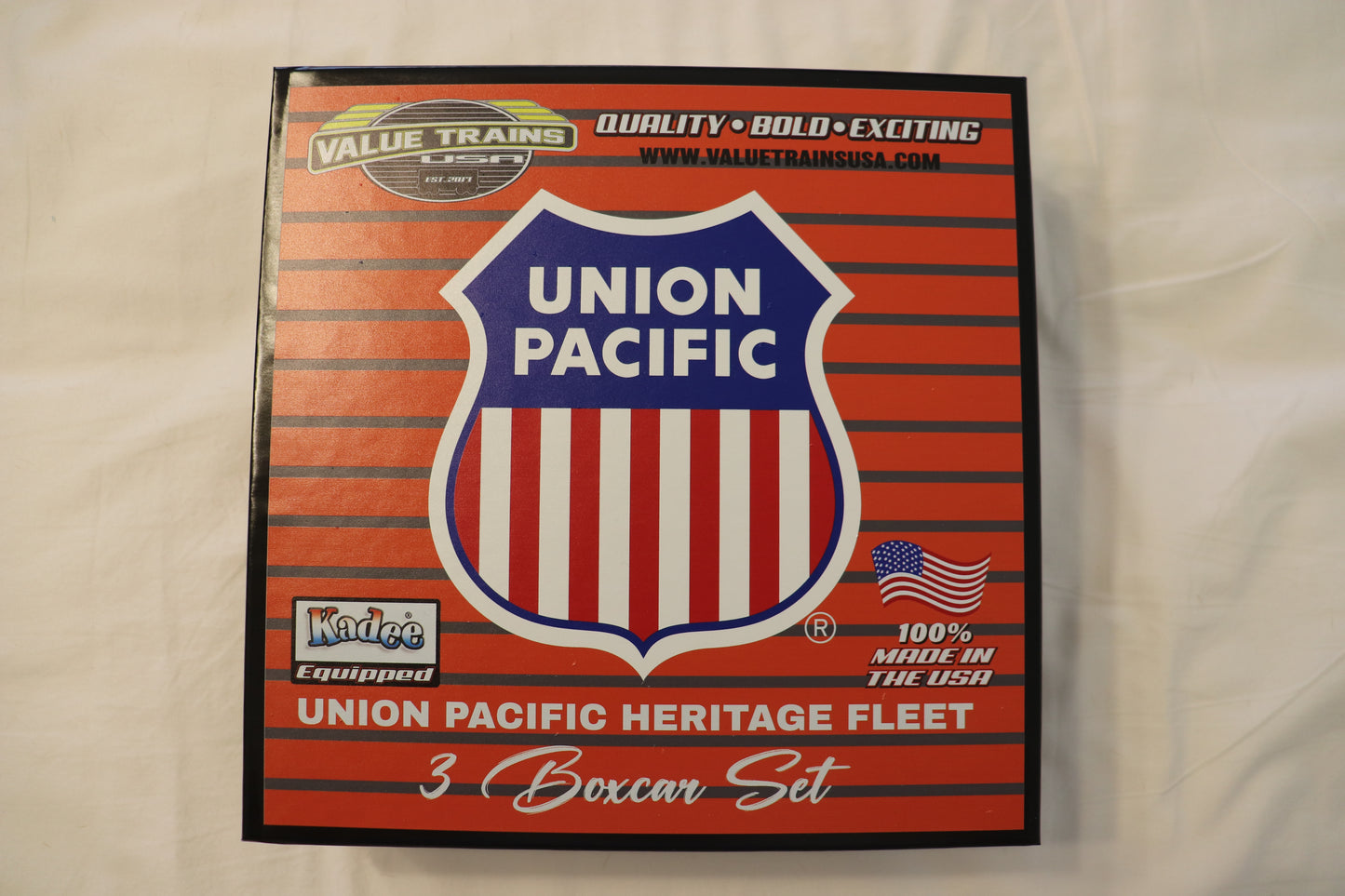 Value Trains Union Pacific Heritage Fleet 3 Car Set #10067