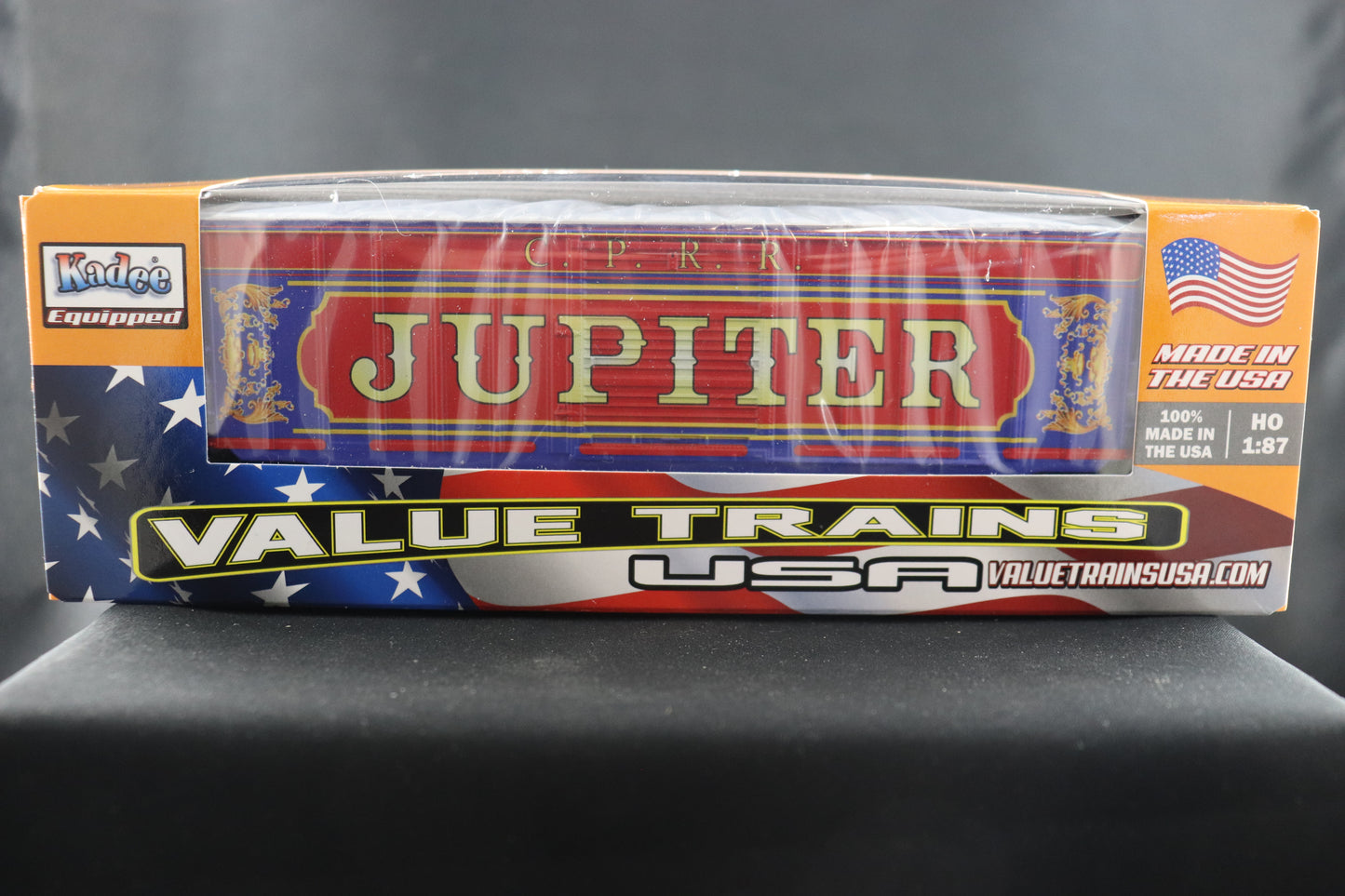 Value Trains C.P.R.R. Jupiter 60 Comm Boxcar