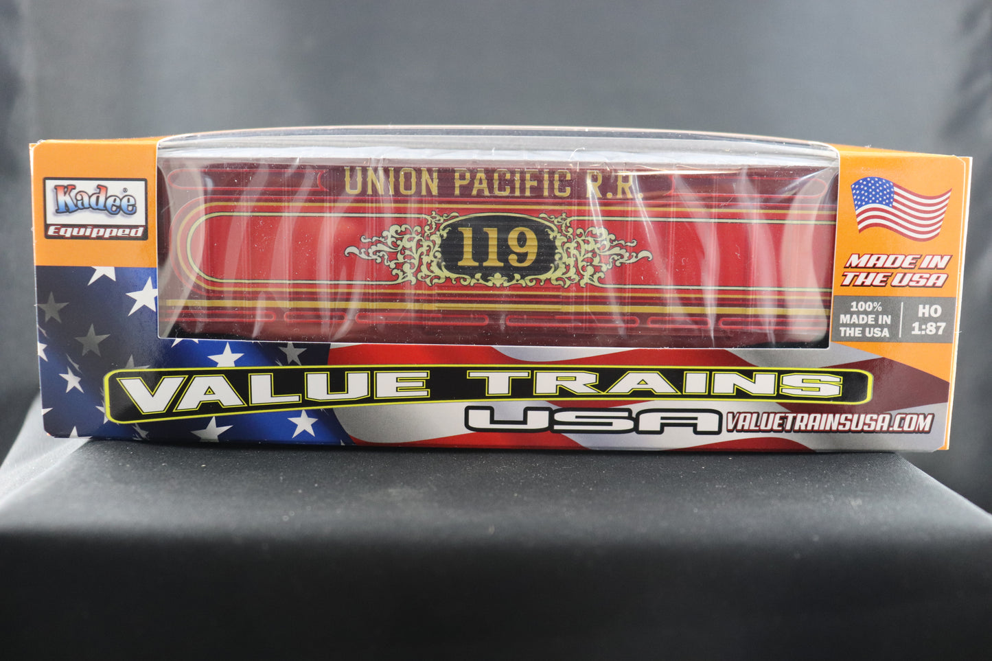 Value Trains Union Pacific 119 Comm Boxcar