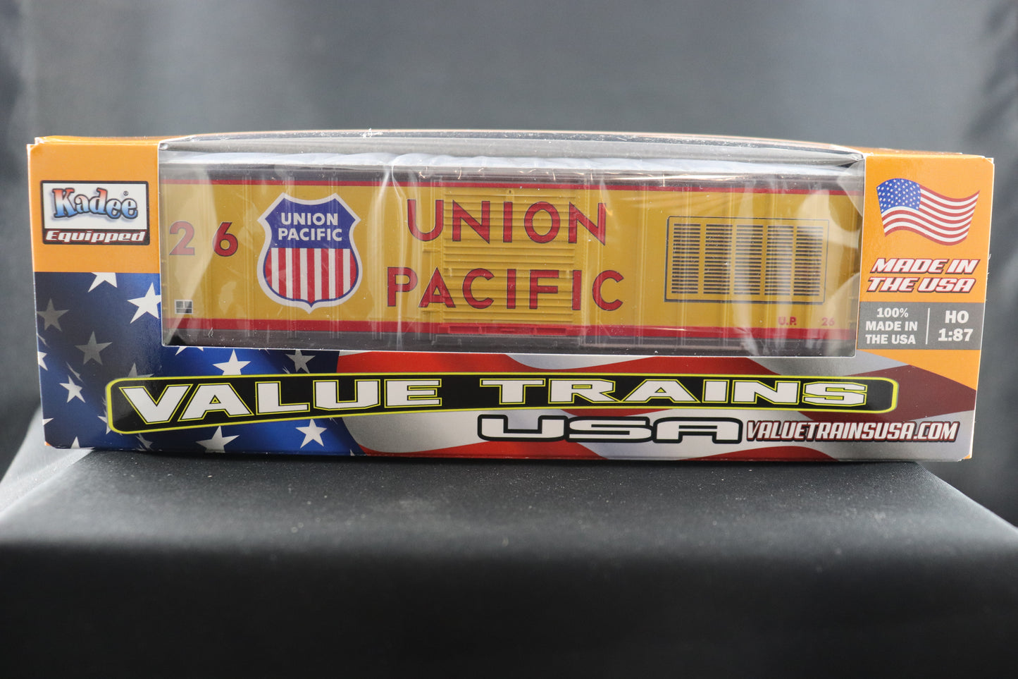 Value Trains UP26 Turbine Comm Boxcar