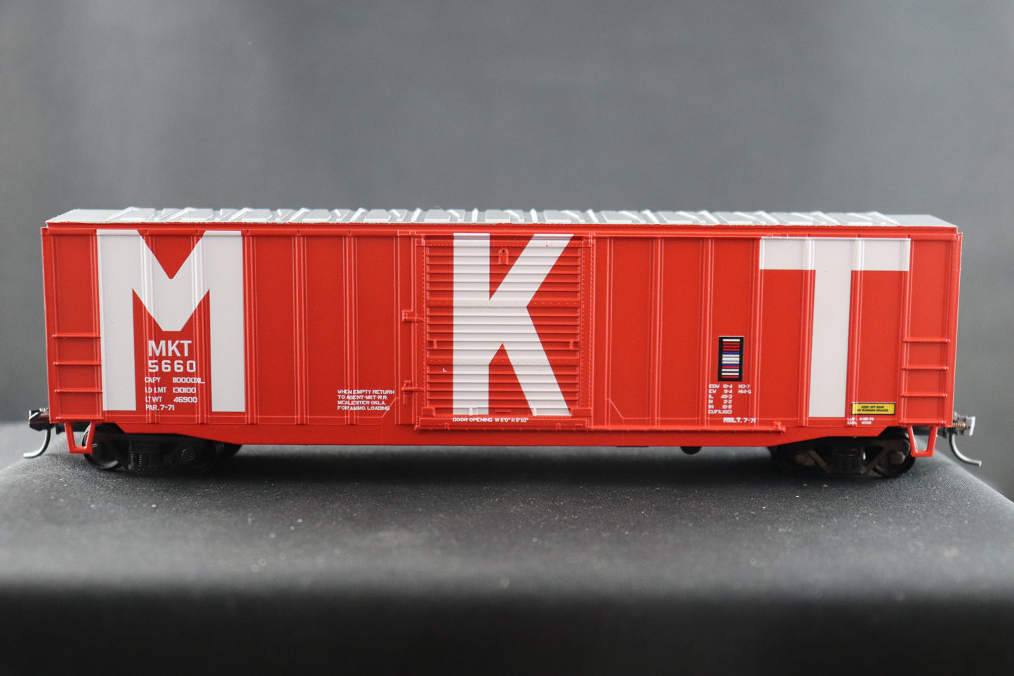 Value Trains MKT Big Letter Red Boxcar
