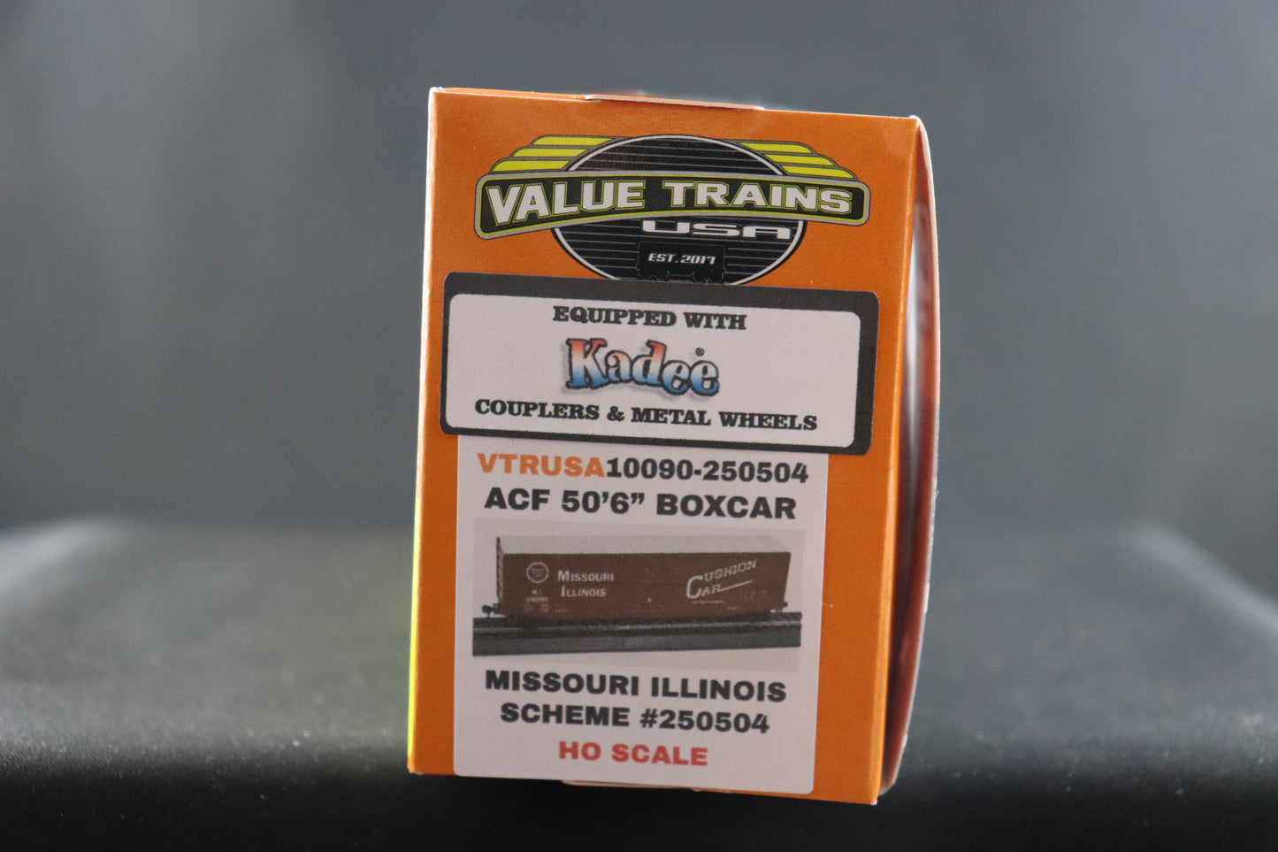 Value Trains Missouri Illinois Cushion Boxcar #250504
